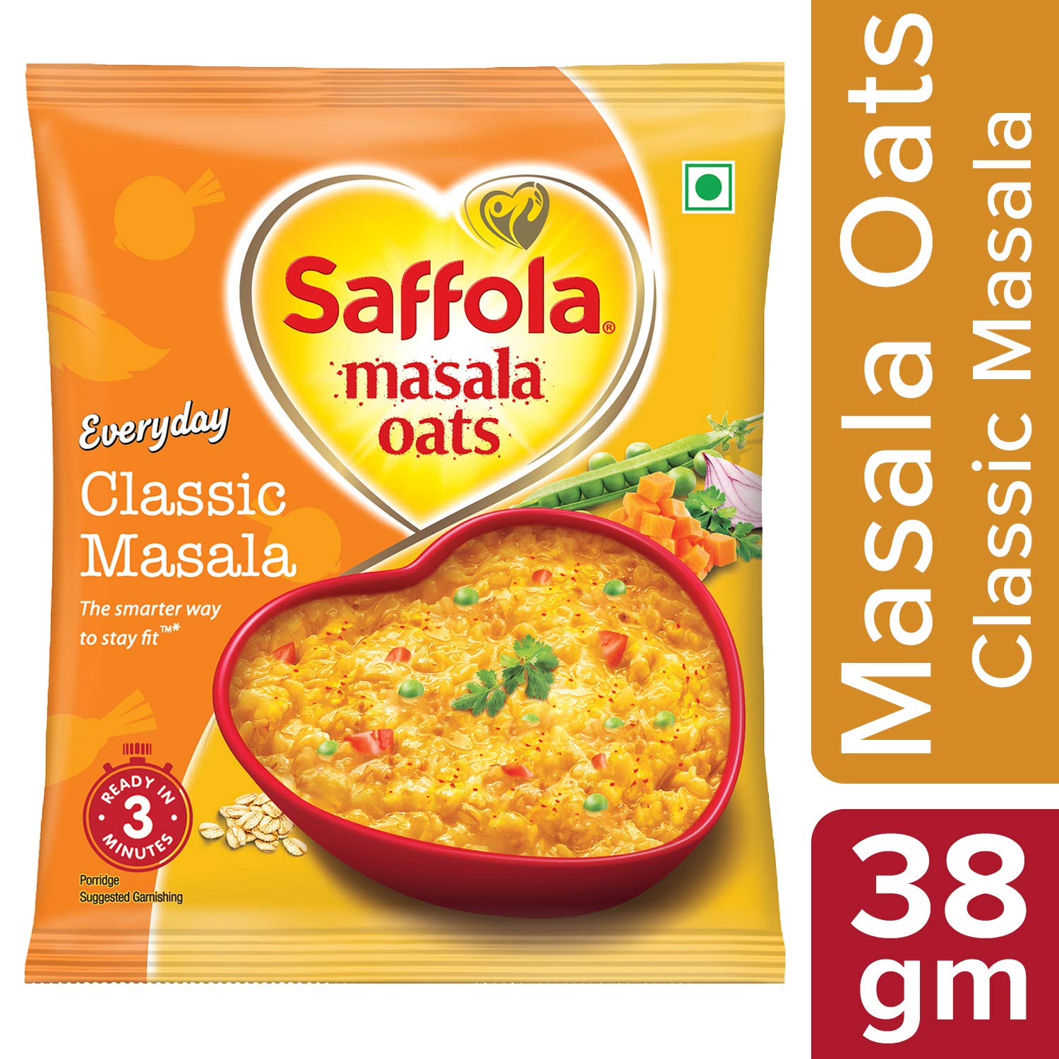 Saffola oats classic masala 38g                 